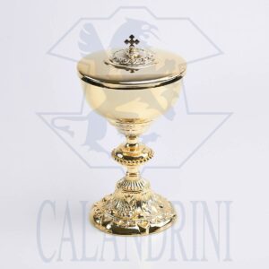 Baroque goblet in golden fusion