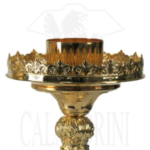 CANDELIERE CON RINGHIERA DECORATIVA
