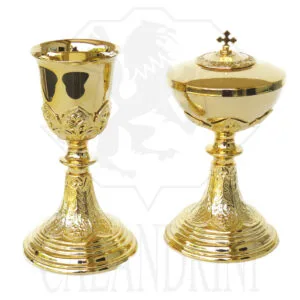 CALICE E PISSIDE CESELLATI "SAN NICOLA"