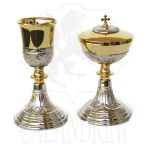 CALICE E PISSIDE CESELLATI "SAN DIEGO"