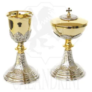 CALICE E PISSIDE CESELLATI "SAN LUCA"