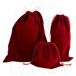 SACCHETTI IN VELLUTO ROSSO